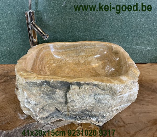 speciale stenen onyx marmeren gootsteen