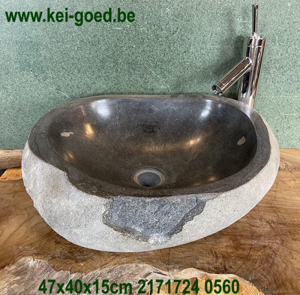 Hardstenen lavabo van graniet